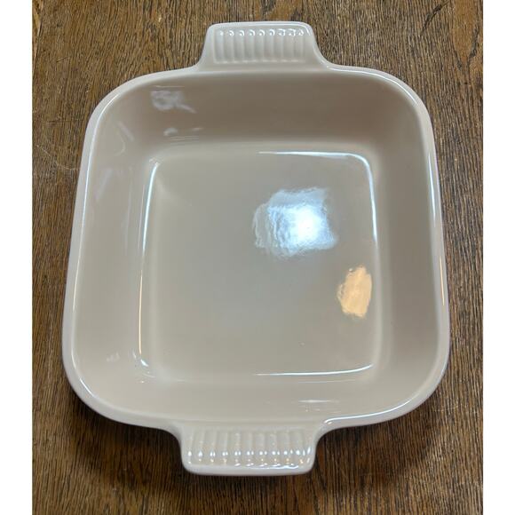 New! Le Creuset Heritage 3qt Square Baking Casserole Dish Cerise Red Stoneware - Picture 1 of 7